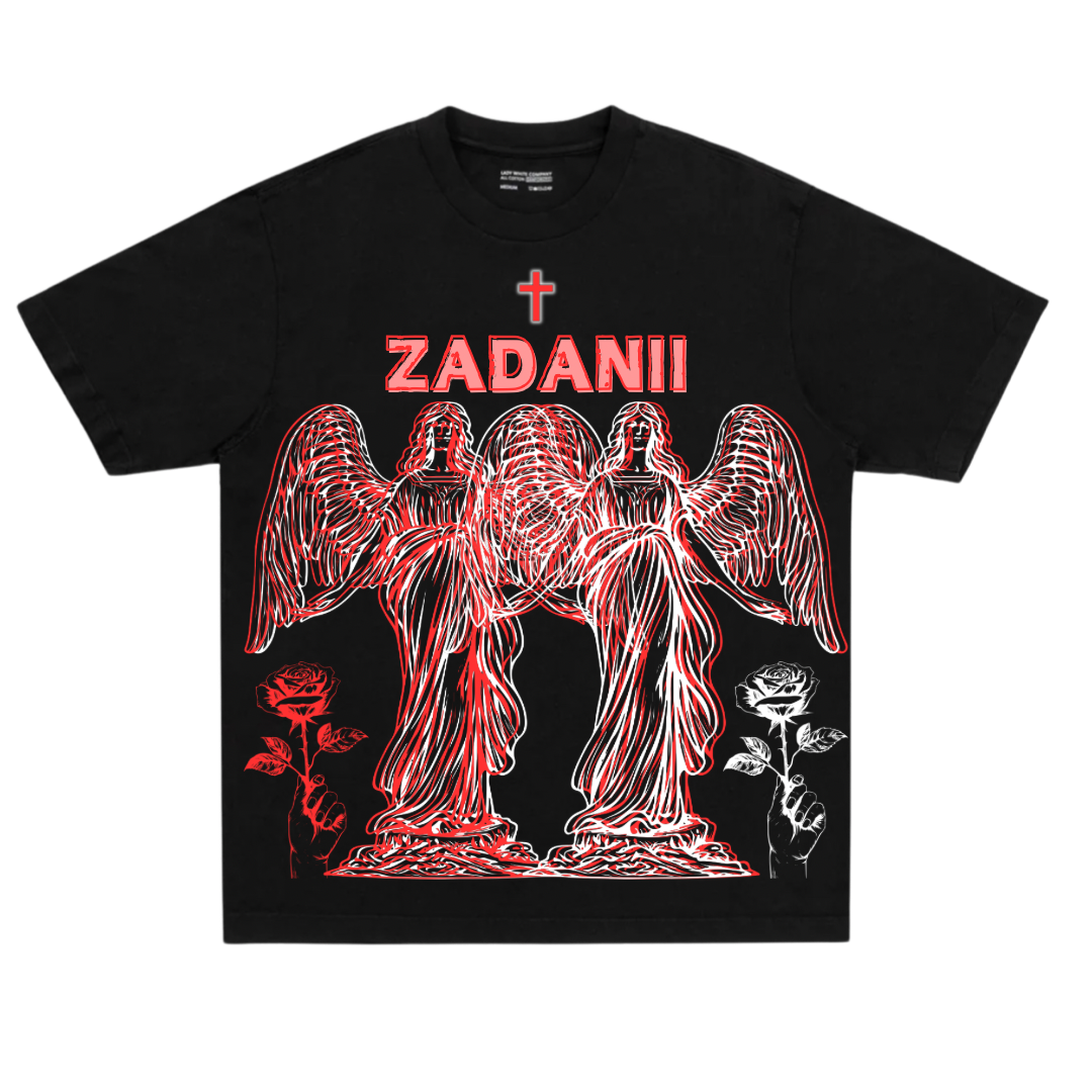 ZADANII YING YANG ANGEL T SHIRT